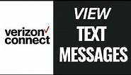 How To View Verizon Text Messages Online