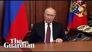 Russia-Ukraine crisis: Putin orders military operation in Ukraine