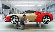 How Ferrari Designers Create their Next Car - Inside Design Center and Production Line