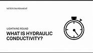 What is Soil Hydraulic Conductivity? Explainer Video by METER