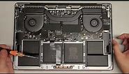 15" MacBook Pro A1990 2019 Disassembly Repair Logicboard Motherboard Removal *NOT UPGRADEABLE*
