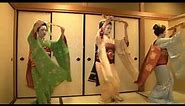 Traditional Japanese Dance by Maiko, "Kyou-no-Shiki"(that means four season of Kyoto"
