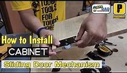 How to Install Cabinet Sliding Door Mechanism | Paano ikabit ang Cabinet Sliding Door Mechanism