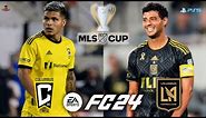 EA SPORTS FC 24: "2023 MLS Cup Final" Columbus Crew vs. LAFC (Simulated) [PS5]