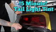 5 Minute! Tail Light Tint - Easiest Tint Ever