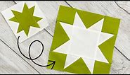 How to Change the Size of a Quilt Block! Make A Block Any Size with These Tips!