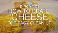 How to Grate Cheese for Easy Clean Up