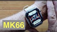 MK66 Bluetooth Calling 5ATM Waterproof 1.85” Rugged Military Grade Smartwatch: Unboxing and 1st Look