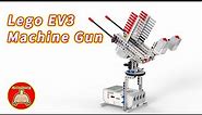 Lego EV3 Machine Gun (building instructions and program)