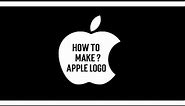 How To Create Apple Logo I iPhone Logo Design Tutorial 2023