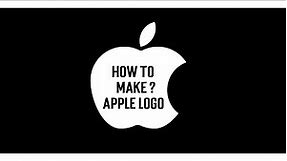 How To Create Apple Logo I iPhone Logo Design Tutorial 2023