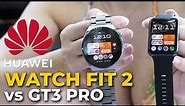 HUAWEI WATCH FIT 2 vs HUAWEI WATCH GT3 PRO REVIEW - Watch BEFORE Buying!