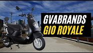 GVA Brands Gio Royale Electric Moped Review