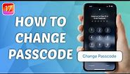 How to Change Passcode on iPhone - iOS 17