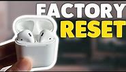 Resetting AirPods to Factory Settings: Step-by-Step Guide