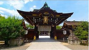 Kyoto Walk - Kitano Tenmangu Shrine - 4K