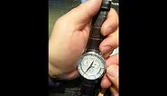How To Set Tissot Tradition Perpetual calendar Men's watch with leather strap T063.617.16.037.00