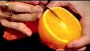 Orange Simple Flower - Beginners Lesson 14 By Mutita The Art Of Fruit And Vegetable Carving Tutorial