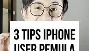 Adriel Reith on Instagram: "Tips iPhone buat user baru iPhone 😉👌🏻 #tipsiphone"
