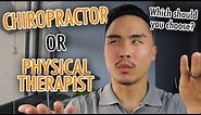 Physical Therapy vs Chiropractor WHICH IS A BETTER HEALTHCARE PROFESSION?