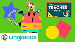 Learn about Shapes Vocabulary - English for Kids | Lingokids