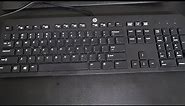 HP USB Slim Business Keyboard Review - It's THAT office keyboard