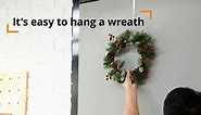 Acrylic Door Wreath Hanger