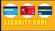 How to find Credit Card Security Code?