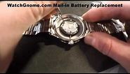 Swiss Army Watch Battery Replacement - Men's Watch