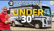 3 Class A RVs Under 30 Feet: Perfect for Beginners in 2024