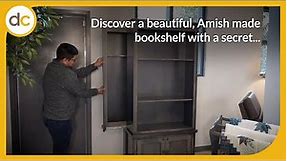 Revealed: Cambridge Bookcase with Hidden Gun Concealment