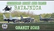 Avioni i helikopteri vojske Srbije na aerodromu Batajnica | Serbian Army air force base