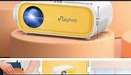 ELEPHAS YG280 Portable Projector for iPhone, Smartphone, Android Devices, 1080P Wireless Projector