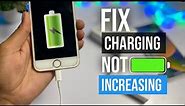 How To Fix iPhone Charging But Not Increasing |iPhone Charging But Not Increasing Battery Percentage