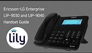 Ericsson-LG iPECS-LIP 9030 & 9040 Handset User Guide