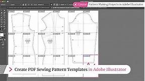 Create Custom PDF Print Templates for Your Sewing Pattern Company