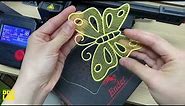 🦋 String and Shadow ART with 3D printing - Butterfly