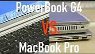 Is a Laptop from 2002 Still Usable? PowerBook G4 vs. MacBook Pro!