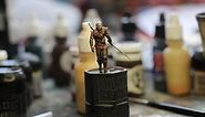 Ticos Minis : The Witcher - Geralt miniature painting