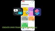 Iphone , iPad translate any text in any apps using shortcut Apps
