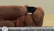 The Smallest Hidden Audio Recorder - Micro Digital Audio Recorder Review