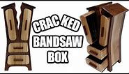 How to Make a Cracked Bandsaw Box (Jewelry Box) - Free Template