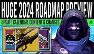 Destiny 2: HUGE 2024 ROADMAP PREVIEW! Exotic Quests, FREE Content, Into The Light, Events & More