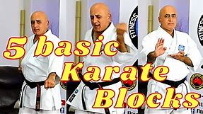How to learn 5 Basic karate Blocks?