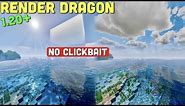 (Top 6) MCPE 1.20+ BEST Ultra Realistic Shaders for RENDER DRAGON (Android, iOS, Windows 10) *NEW*