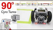 Program Accurate 90 Degree Turns with the EV3 Gyro Sensor