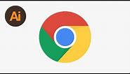 Design the Chrome Logo Illustrator Tutorial