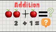 Addition For Kids | Addition for kindergarten | Learn To Add 1 to 10 | Basic Addition For Kids