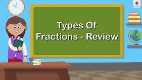 Types Of Fractions - Review | Mathematics Grade 5 | Periwinkle
