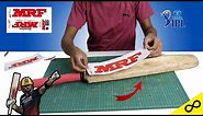 DIY MRF Cricket Bat Stickers Virat Kohli जैसे | TATA IPL का रोला